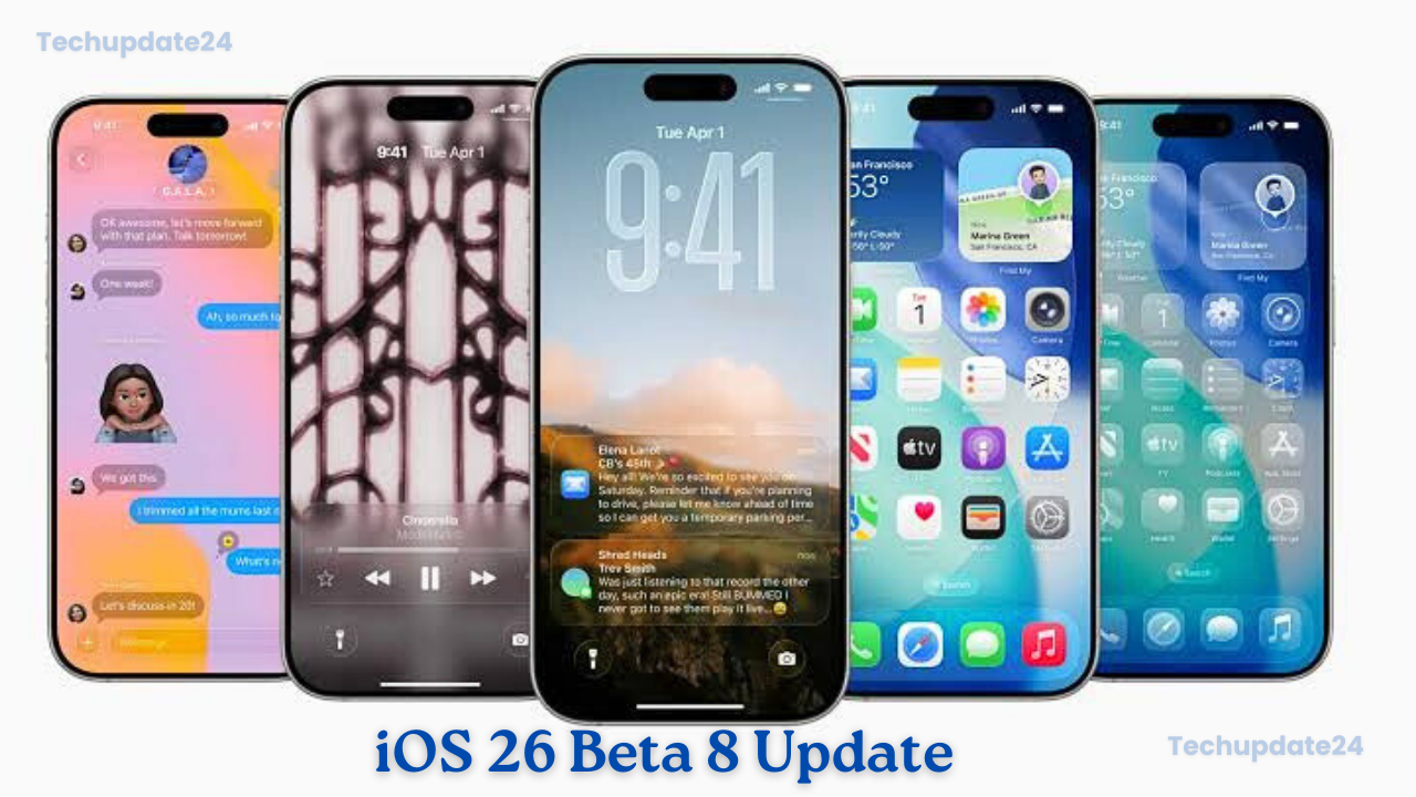 iOS 26 Beta 8 Update